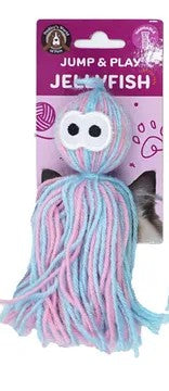 CAT TOY YARN JELLYFISH