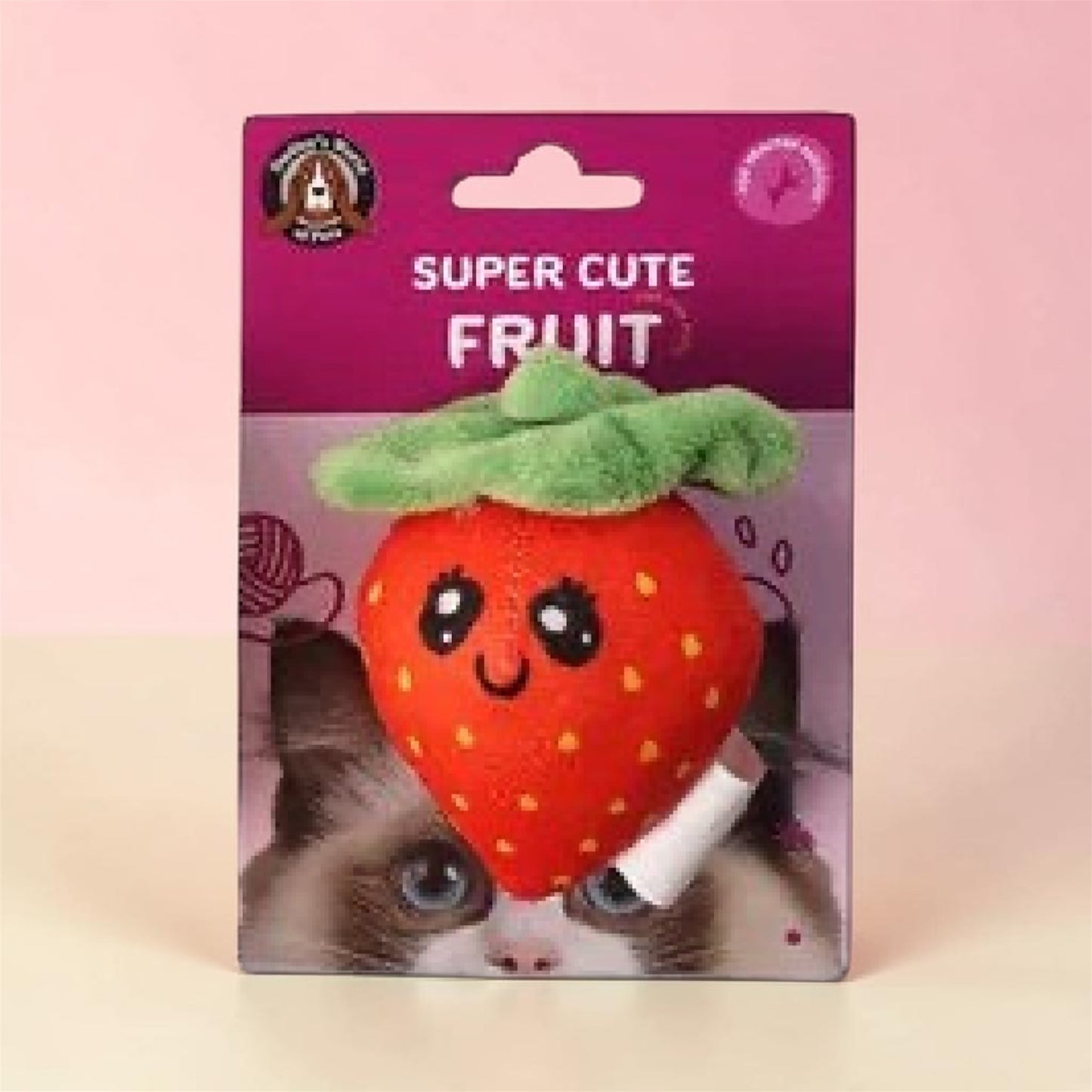 FRUIT PLUSH CAT TOY