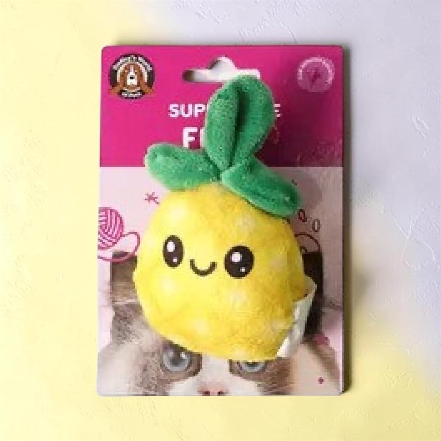 FRUIT PLUSH CAT TOY